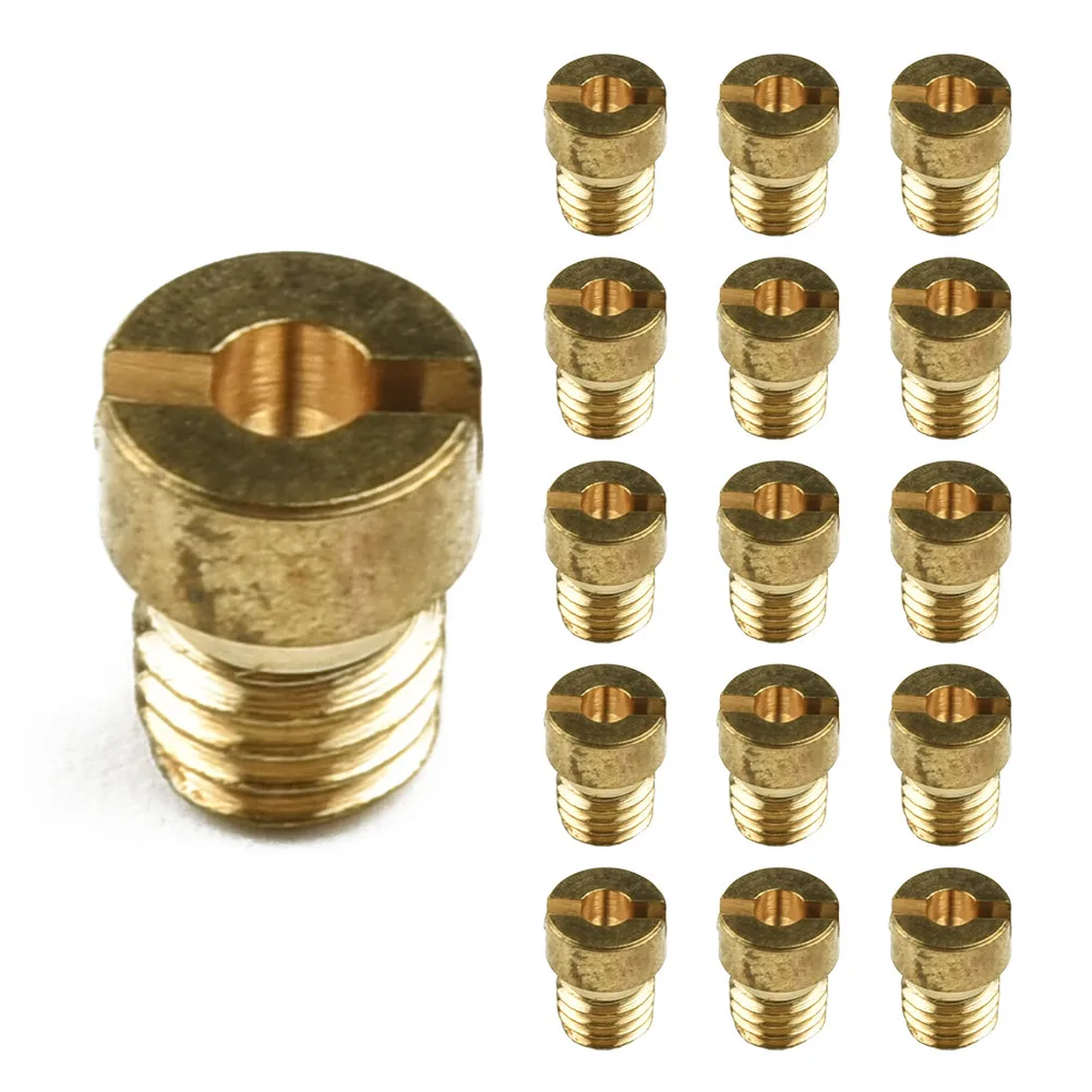 25Pcs Main Jet Nozzles 55-115 M5 For Dellorto PHBG 21 19.5 19 SHA 13 14 15 16 19 20 SHBC 19 5mm Carburetor Main Jet Set