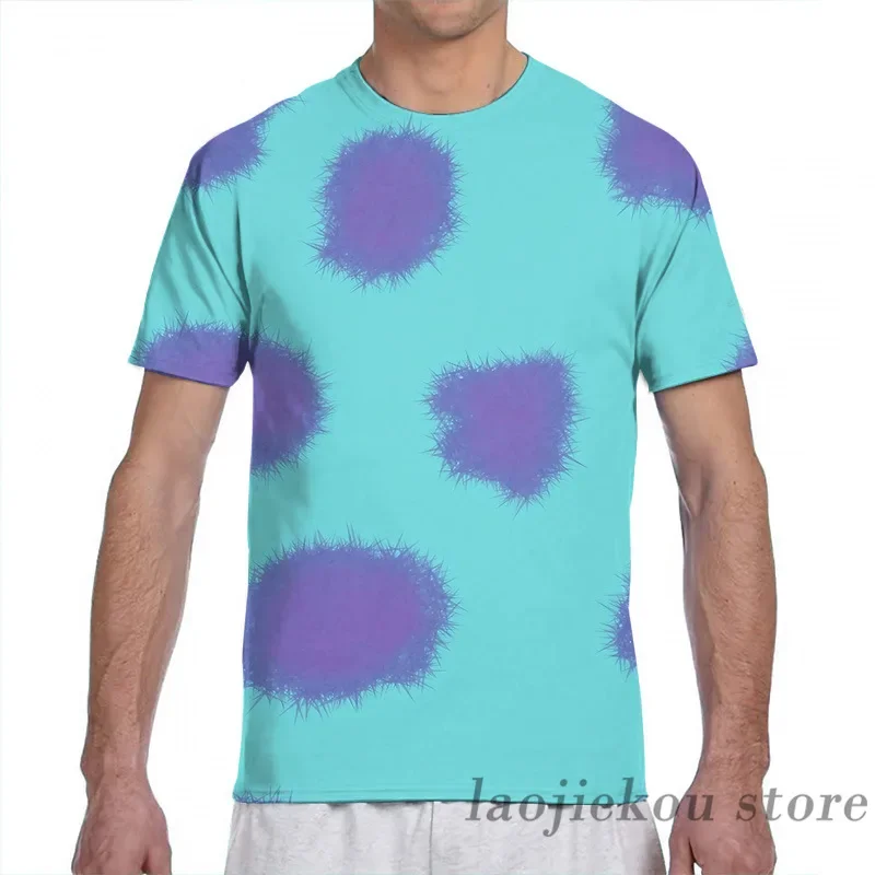 Sully Monster men T-Shirt women all over print fashion girl t shirt boy tops tees Short Sleeve tshirts