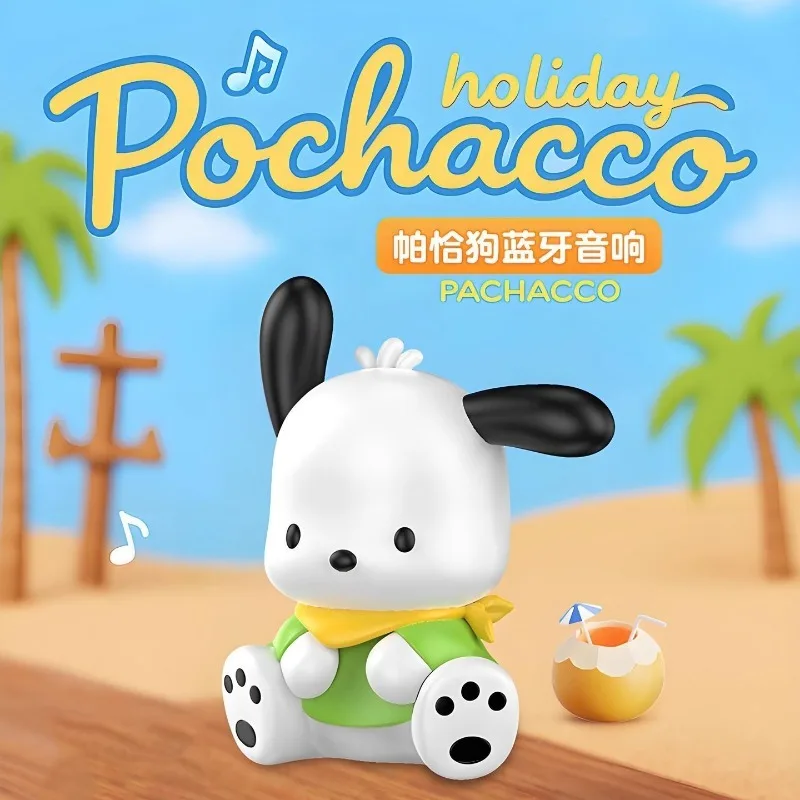 

Sanrio Pochacco Wireless Bluetooth Speaker Portable Anime Doll Decoration Cartoon Kawaii Ipacha Dog Speaker Toys Halloween Gift