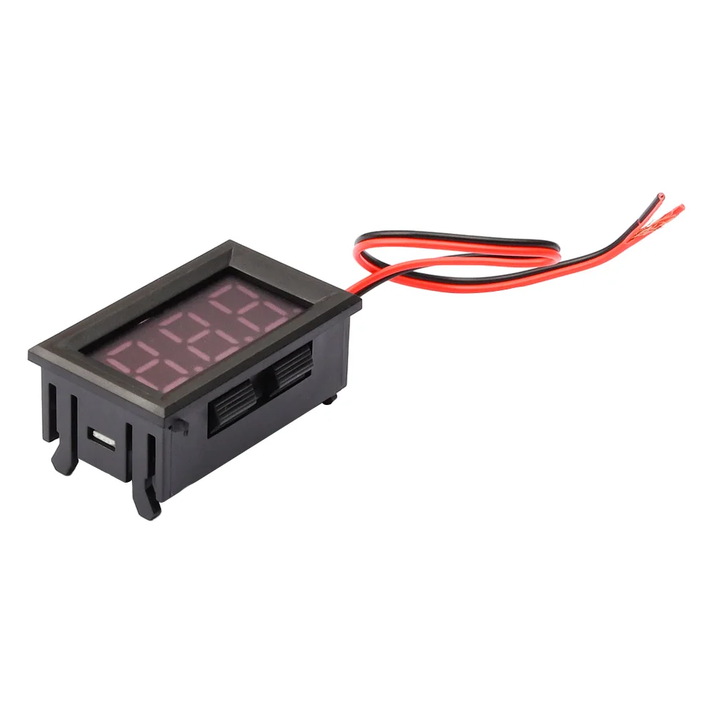 DC4.5V-30V 0.56 Inch LED Digital Voltmeter Voltage Meter Volt Instrument Tool 2 Wires Red Green Blue Orange White Display