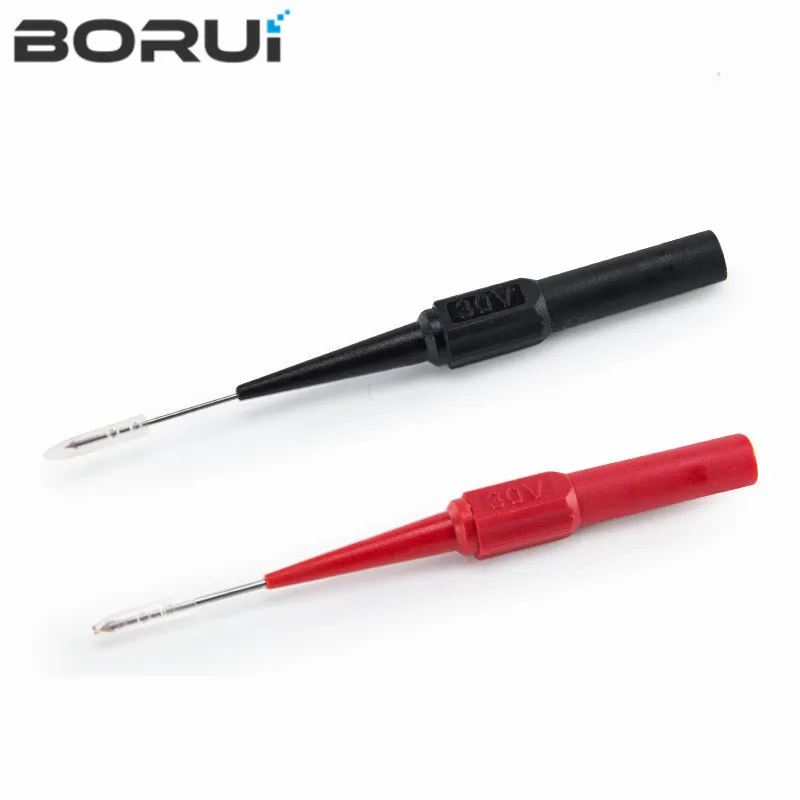 30V Diagnose Werkzeuge Multimeter Test Blei Extention Zurück Piercing Nadel Spitze Sonden Autotools Automotive Auto Kit Maschine