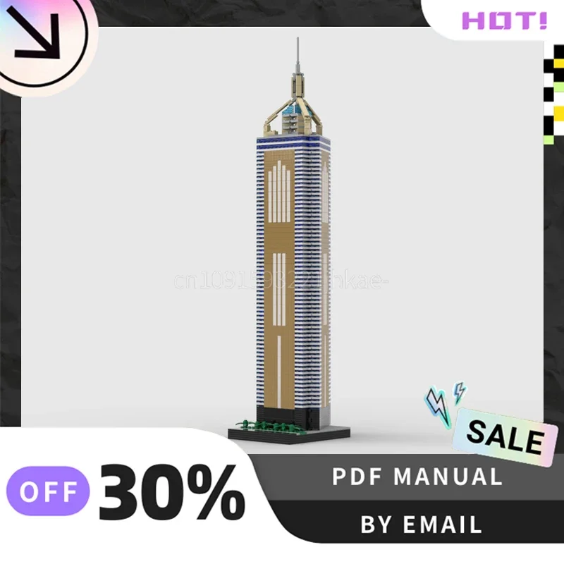 

[4510PCS] Customized MOC Central Plaza Creative Building Blocks Set STEM Educational Toys Construction Model Kit Birthday Gifts