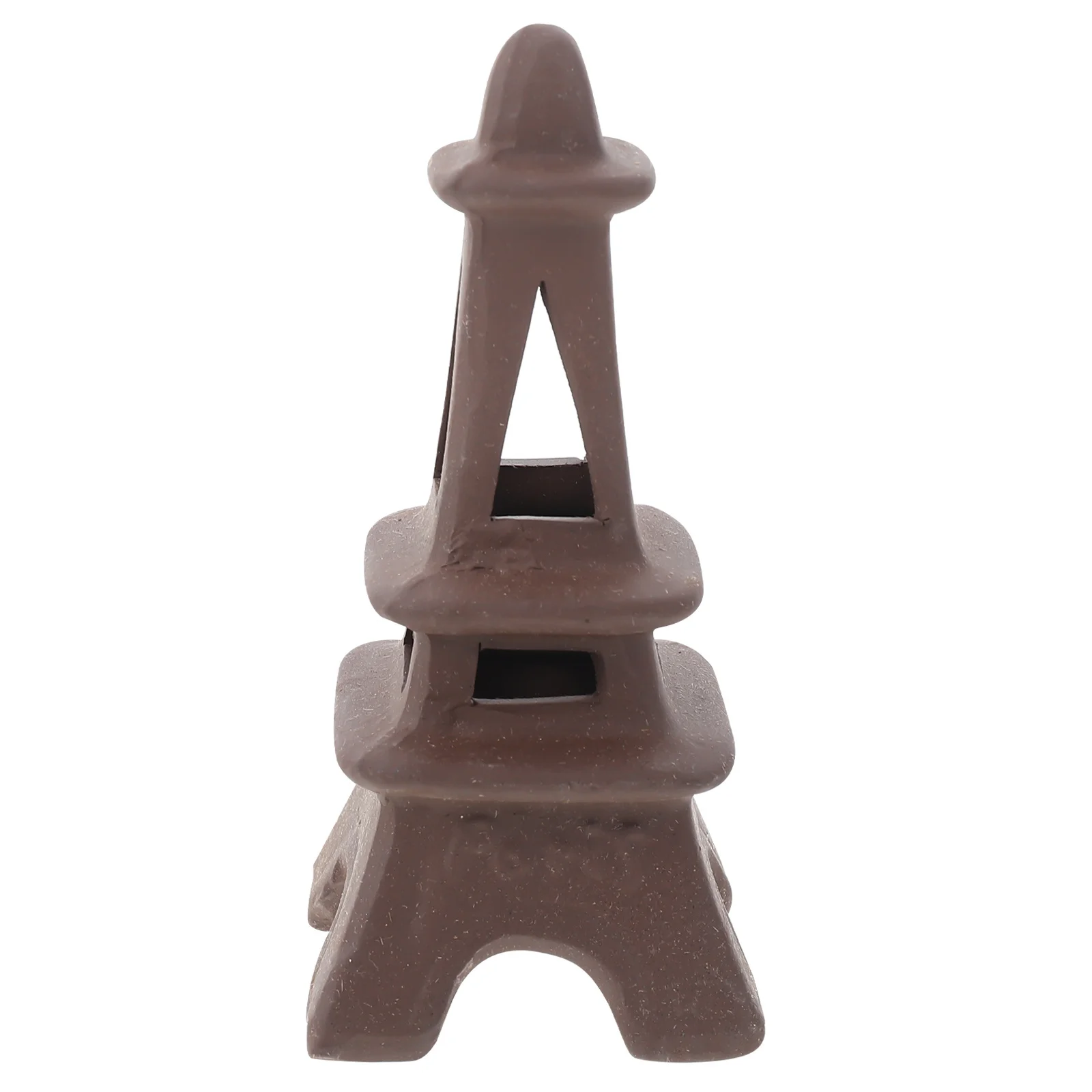 

Fish Tank Pottery Tower Shaped Fish Shelter House Aquarium Landscaping Ornament Decorative Hideout Tower Shaped Adornment