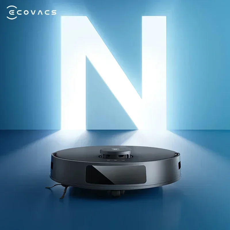 ECOVACS-LDS Robot Aspirador, Máquina de varredura doméstica inteligente, Robot Mop com App, 8000PA Sucção, N20 PRO