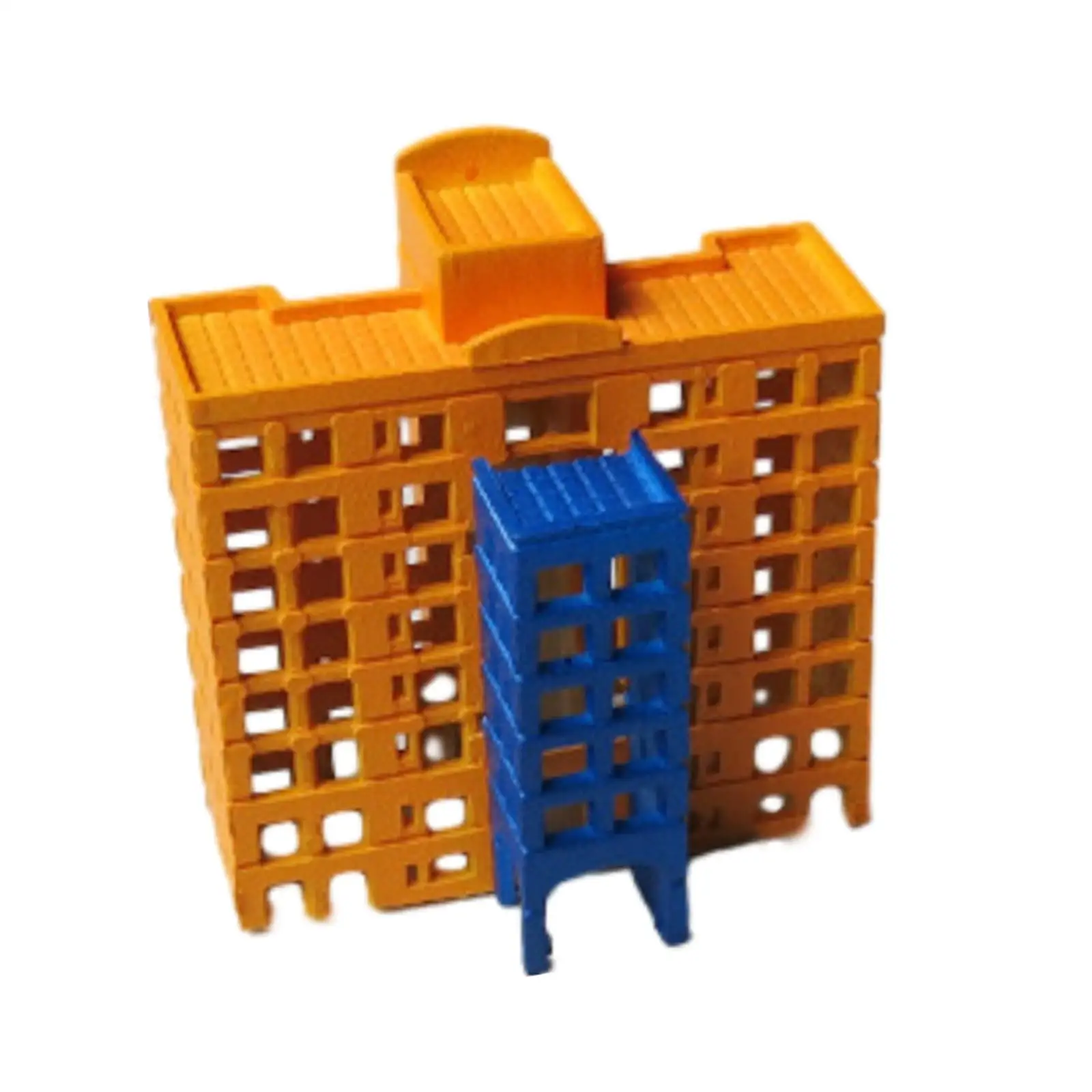 4x نموذج قطار المناظر الطبيعية الدعائم 1/500 مقياس لتقوم بها بنفسك السكك الحديدية العمارة