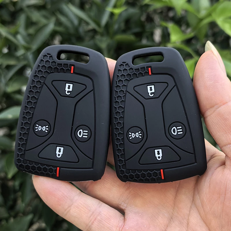 4 Buttons New Silicone Remote Case Accessories for SAAB Scania Truck DC13 143 148 141 4X2 6X2R GRS905 R S G P Series Key Cover view 6