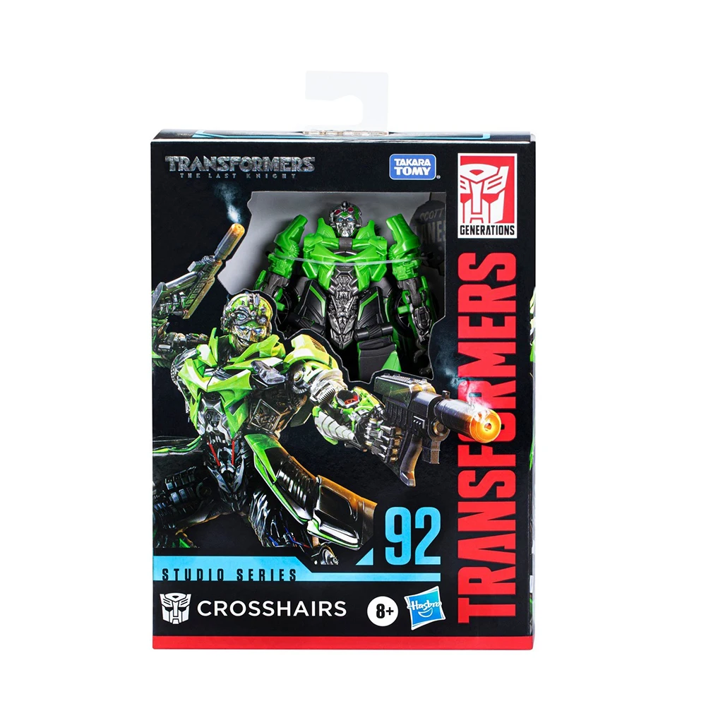 Original Hasbro Transformers Studio Series Deluxe The Last Knight Crosshairs Collection Model Toy Action Figure Gift Collection