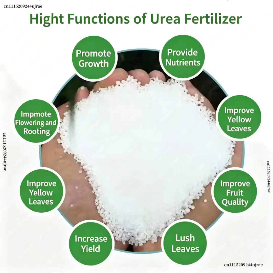 Urea High Nitrogen Plant Food Water Soluble Fertilizer For Ornamental Flowers & Potted Plants
