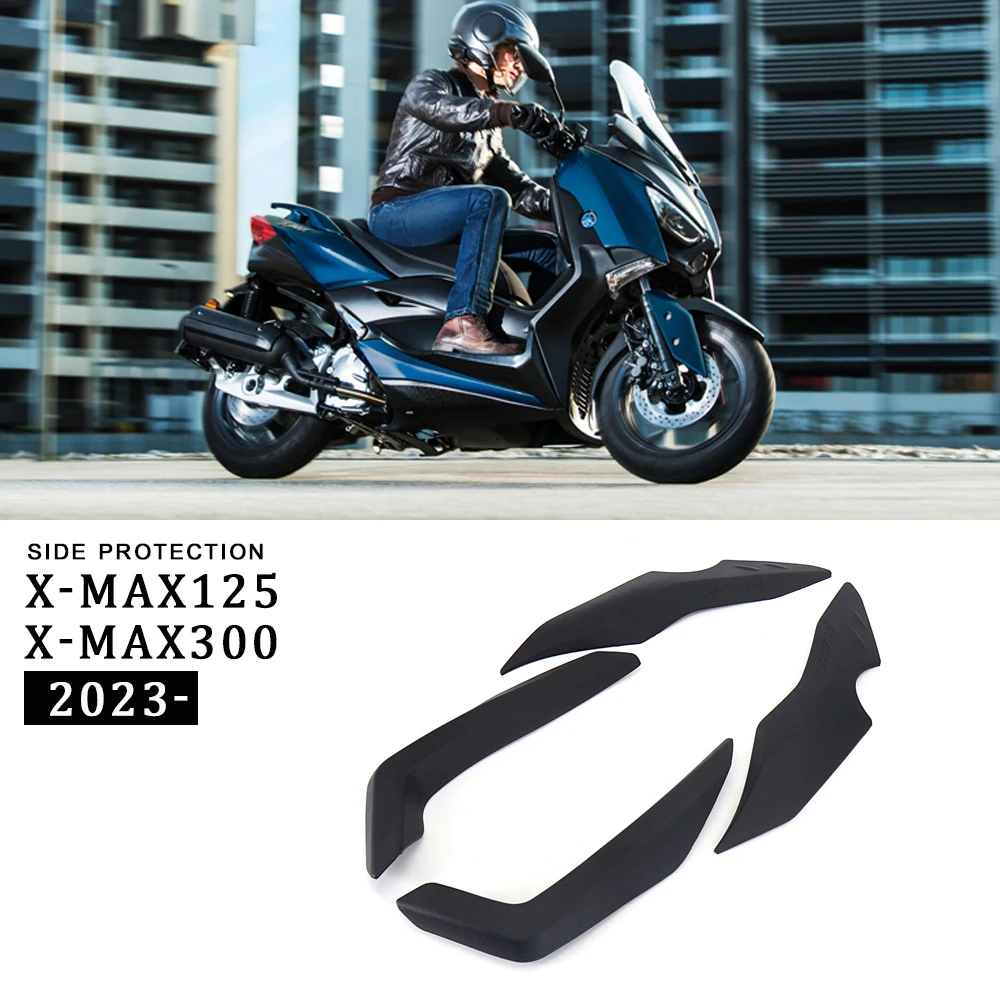 

Motorcycle Side Edge Protector Scrape Guard Protective Strip For Yamaha XMAX X-MAX 125 X-MAX 300 XMAX125 XMAX300 2023-