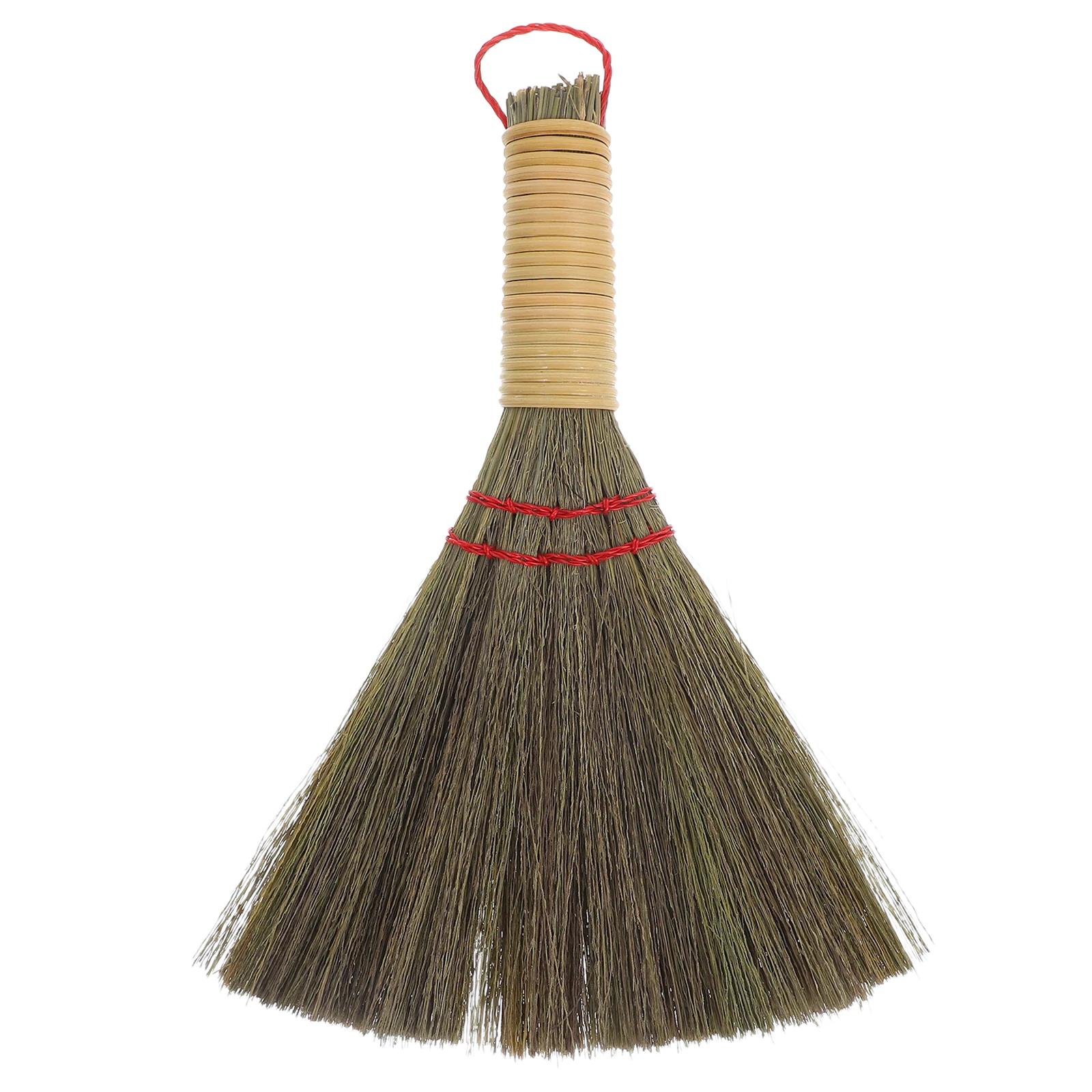 

Small Broom Fireplace Replacement Miscanthus Straw Corn Brooms for Sweeping Outdoor