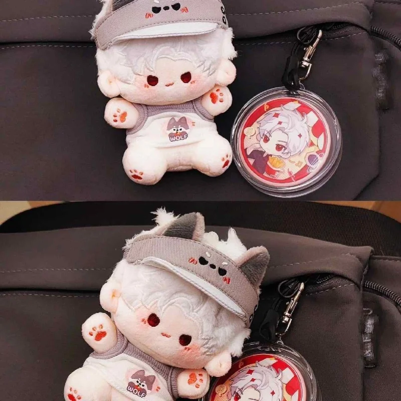 Vendita calda Anime Love And Deepspace Sylus Cosplay Cartoon farcito 10 cm bambola di cotone giocattoli ornamento ragazze regali di compleanno carini