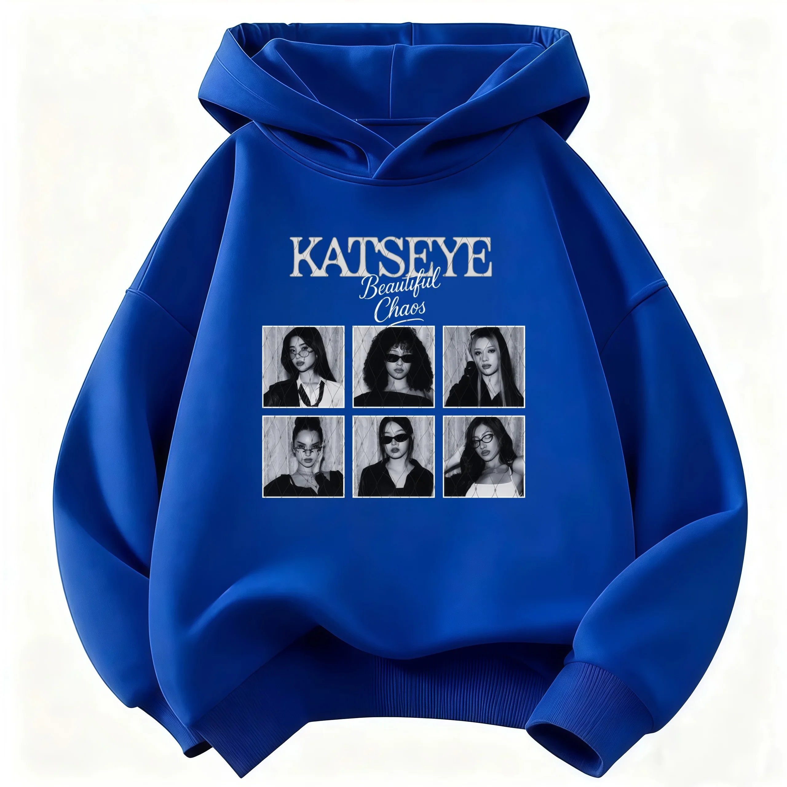 Kinder-KATSEYE-Hoodie, Mädchen und Jungen, lässiger Kapuzenpullover mit langen Ärmeln, modisches Grafikdesign, Pullover für Kinder, Alltags-Streetwear-Oberteil. – Detail 16