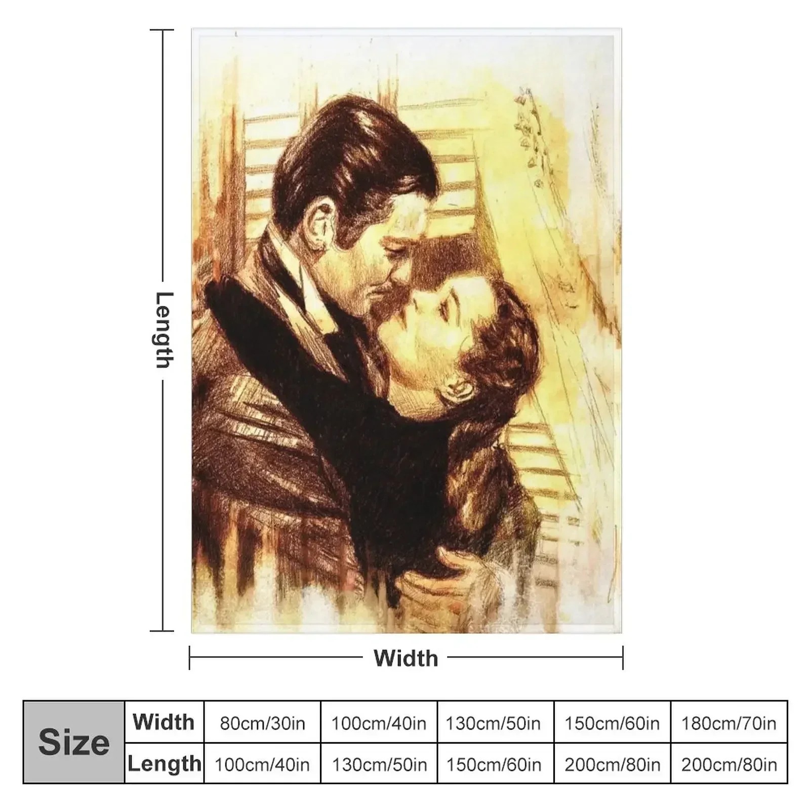 Gone with the wind - Gone with the wind Throw Blanket heavy to sleep Blankets For Sofas Baby Multi-Purpose Blankets