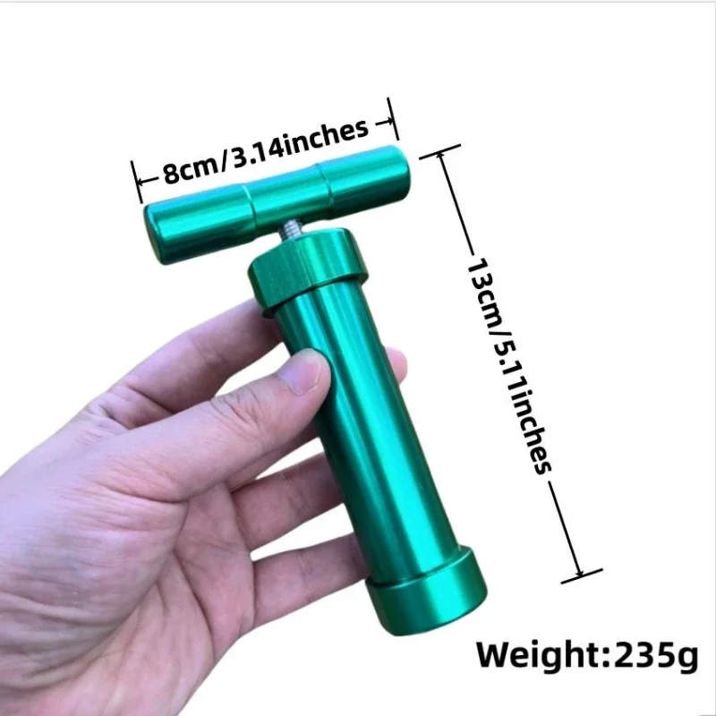 أدوات توابل معدنية من الألومنيوم مطحنة ملحقات كسارة يدوية