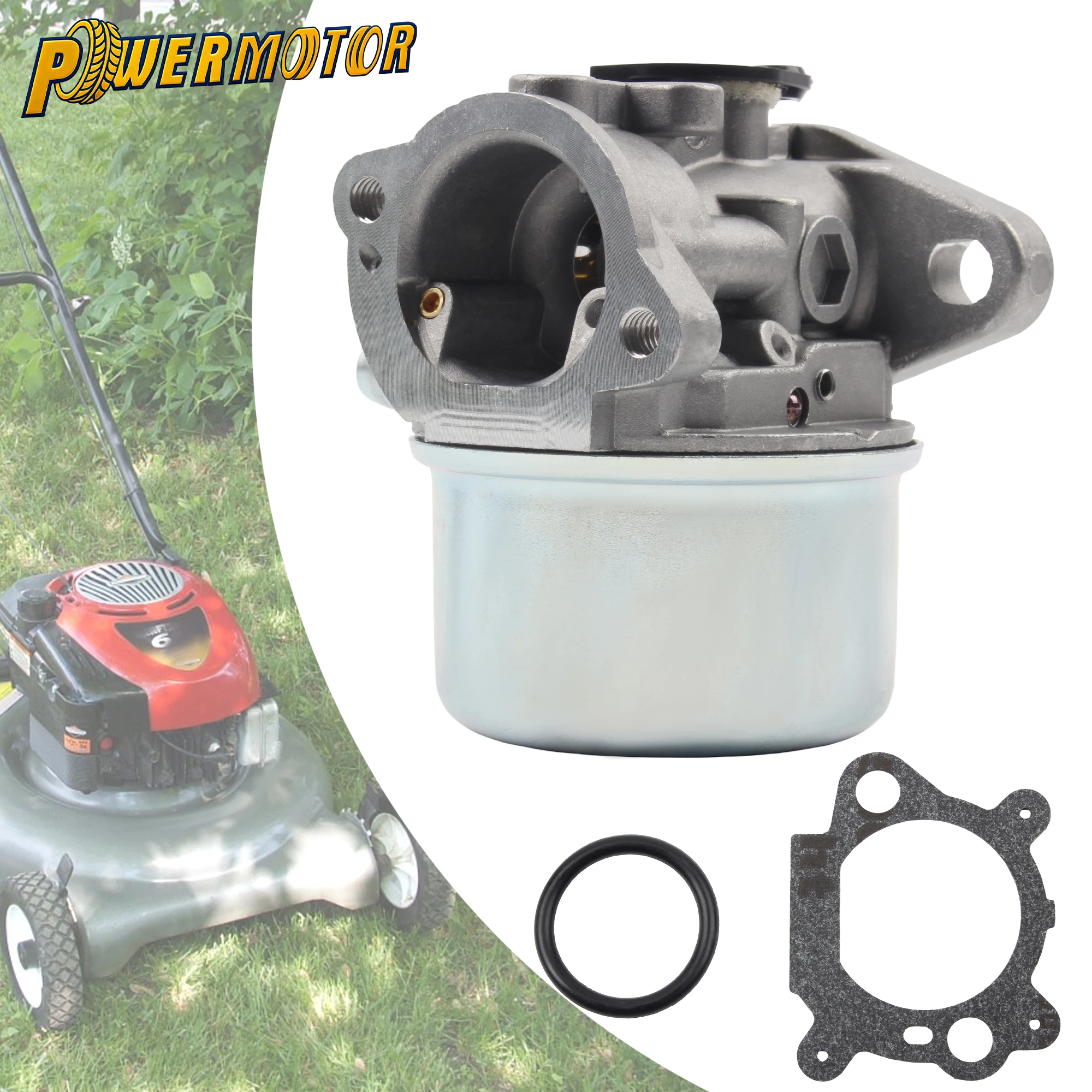 

799868 Carburetor With Gasket For Briggs & Stratton Engine Carb Replacement 498170 497314 497347 497586 498254 497410 499617