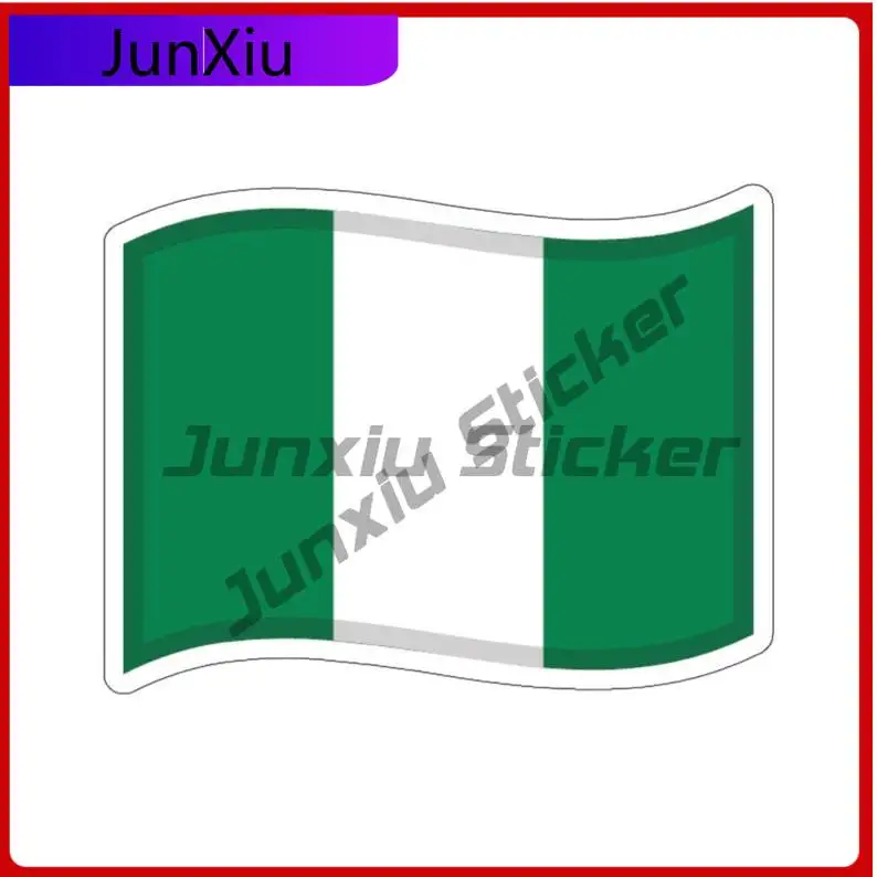 

Nigerian Flag Sticker Nigeria Fun Decal Accessories Decorations For Car Bicycle Skateboard Laptop Rv Camper Gift Laptop Planner