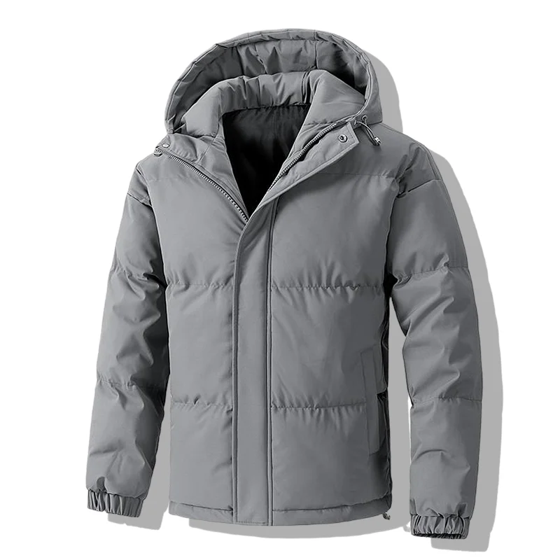 

8XL Plus Size Outwear Thick Warm Winter Jacket Men Puffer Jacket Hooded Quilted Parkas Fashion Casual Cotton-Padded Puffer Coat