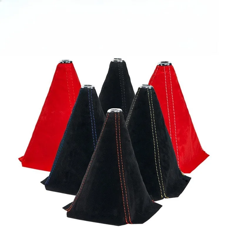 1pcs Universal Suede Leather Shift Boot Manual or Auto Gear Shift Cover Available in 5 Colors New 2025