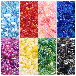 20Grams Mixed Small Craft Beads Multi Shapes Japan Glass Seed Beads For DIY Wedding Craft Women Garments Accessories