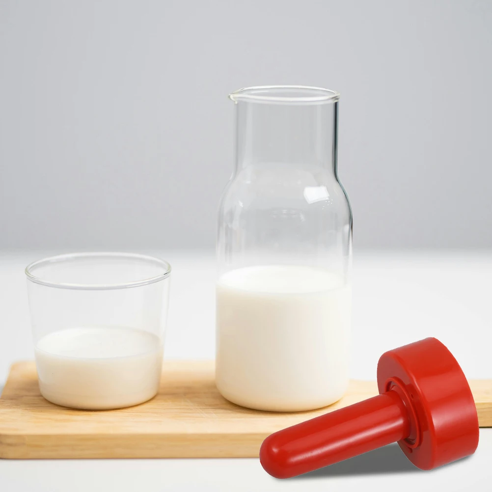 

10Pcs Rubber Lamb Feeding Nipples Durable Thickened Calf Nursing Pacifier Livestock Milk Bottle Nipple Animal Supply