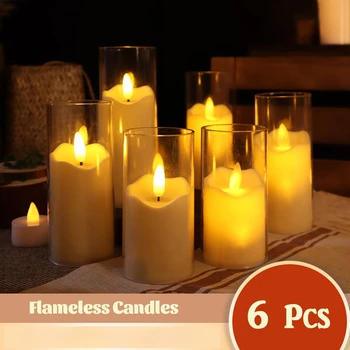 Flameless Flickering LED Candles 1