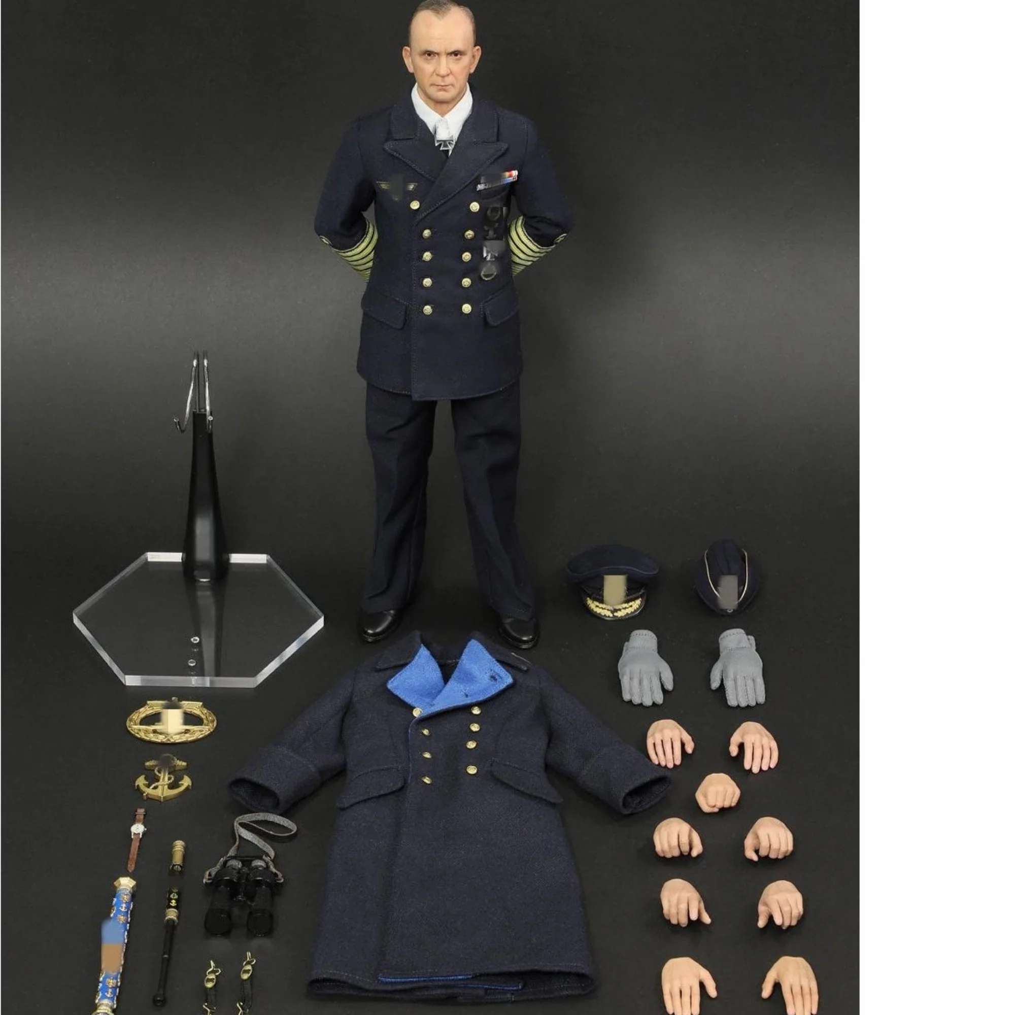 

DID GM654 1/6 WWII Navy Marshal Commander Action Figure