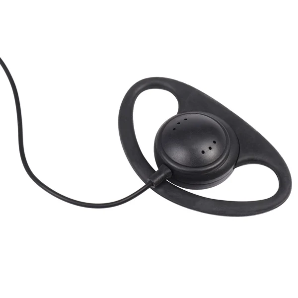 1 Pin D typ dla Motorola Walkie Talkie przenośne Radio TLKR T3 T4 T60 T80 MR350R Walkie zestaw słuchawkowy słuchawki douszne hak słuchawki PTT Mic
