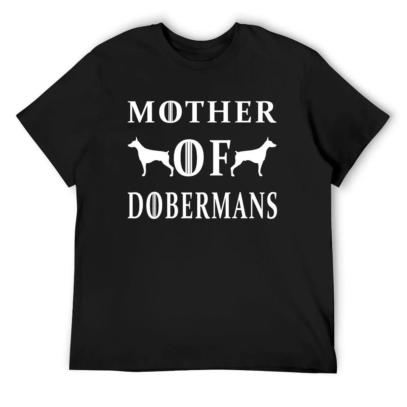 Camiseta de Madre de Dobermans, tops, ropa para hombre, figuras de anime, ropa kawaii, camisetas para hombres