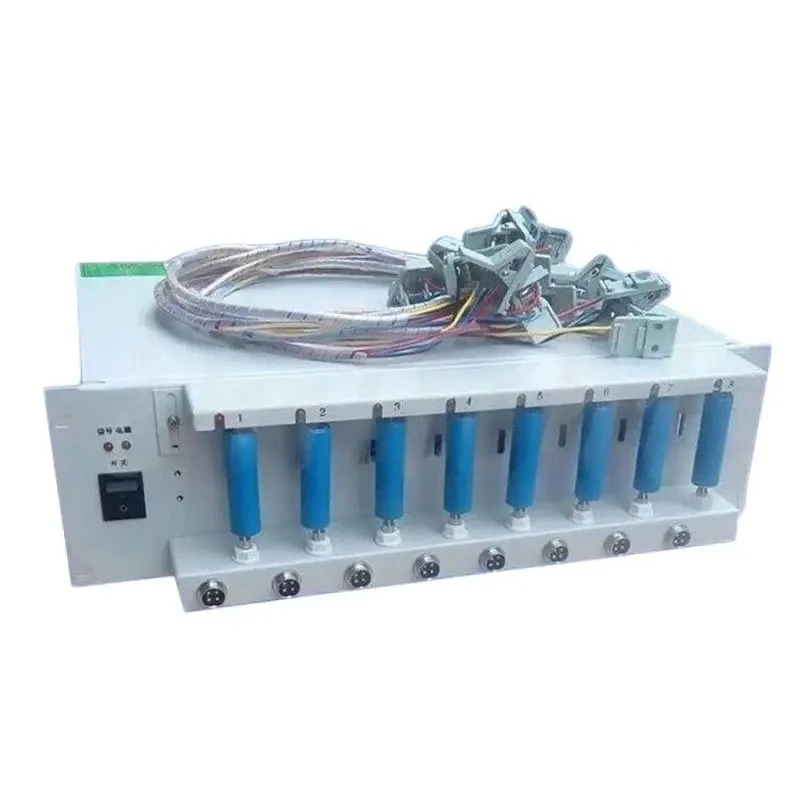 

5V3A 8-канальный тестер емкости аккумулятора 18650 детектор полимерной литиевой батареи шкаф для зарядки и разрядки старения