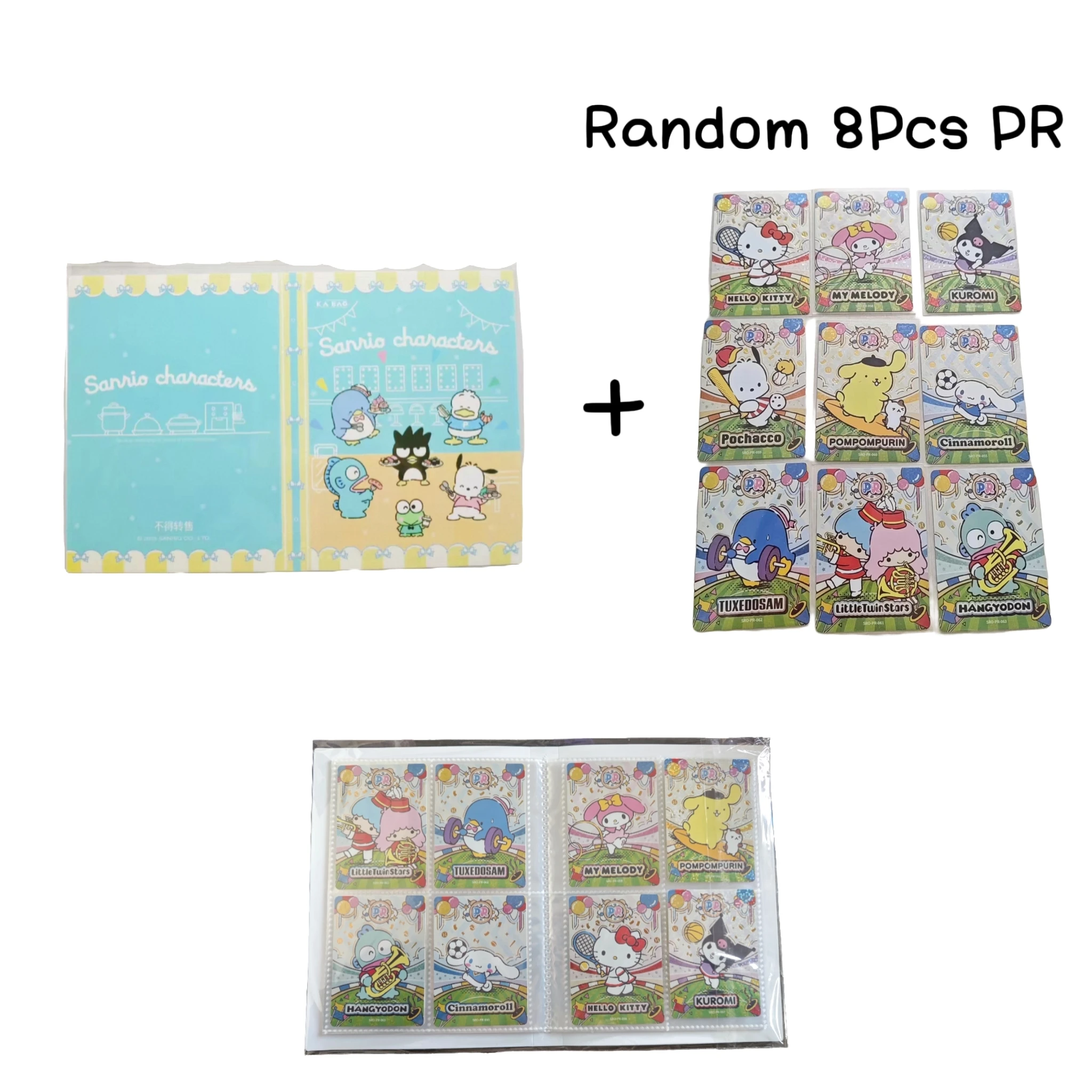 Original Box Card Sanrio Cute Anime Genuine Authorization Party Plan Characters Kuromi Kitty Melody Collection Birthday Gift image 3