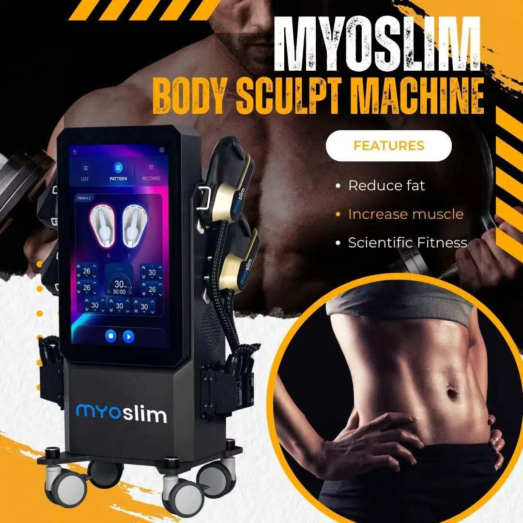 Professional MYOSLIM Sculpting NEO RF Machine EMS Body Slimming  PRO Muscle Stimulation Fat Removal