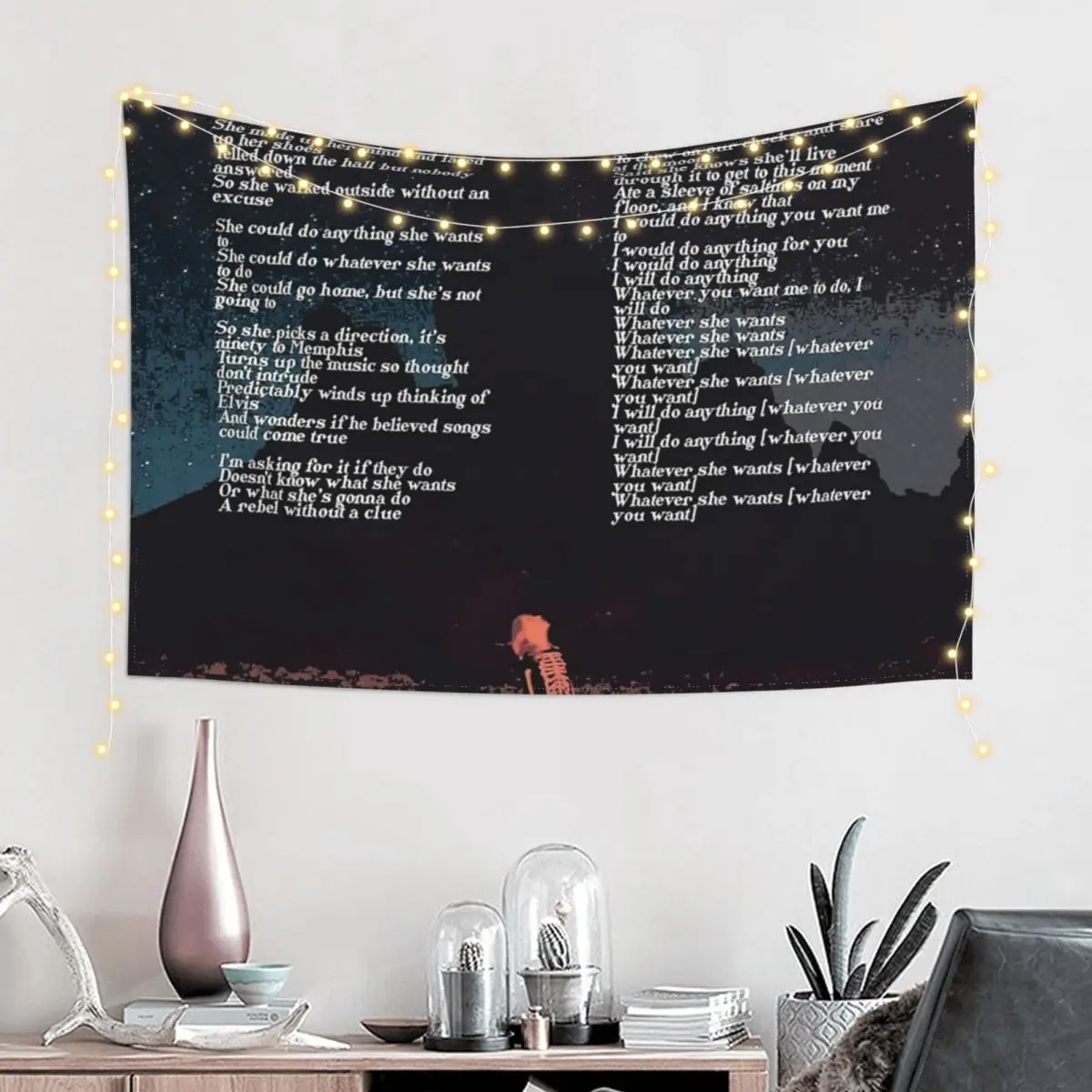 Graceland Too by Phoebe Bridgers Tapestry House Decor Home Supplies On The Wall Tapestry