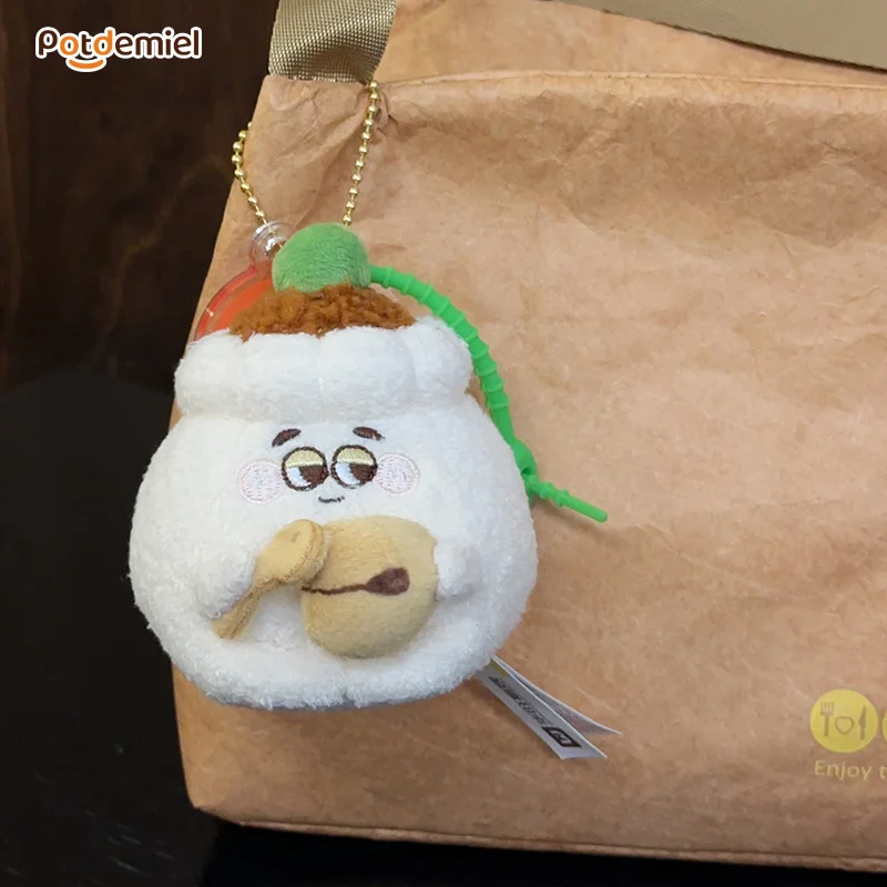 Potdemiel Kawaii sac à dos en peluche petit pendentif porte-clés voiture mignon créatif personnalisé poupée ensemble sous-sac pendentif cadeaux en Stock