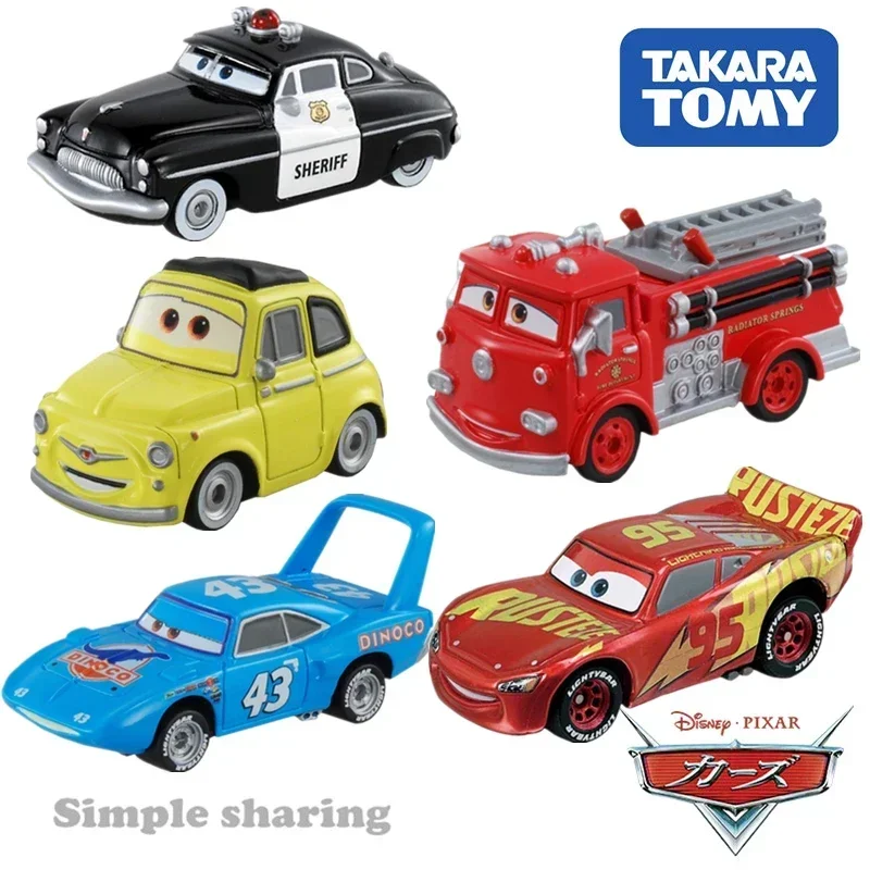 Takara Tomie Disney Pixar Auto 'S Eeuw Model Auto Legering Speelgoed Motorvoertuig Diecast Metalen Model Voor Kinderen