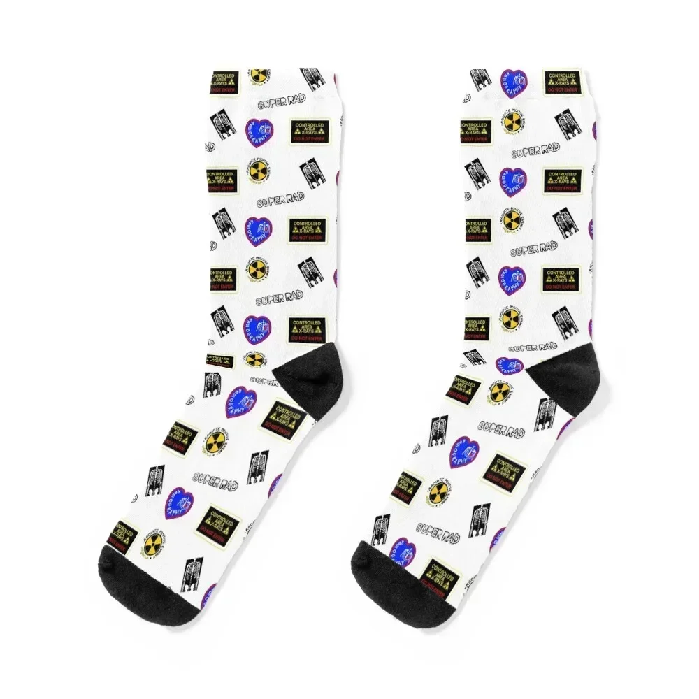 

Radiography Multipack Socks moving stockings designer brand Toe sports cool Socks Man Women's