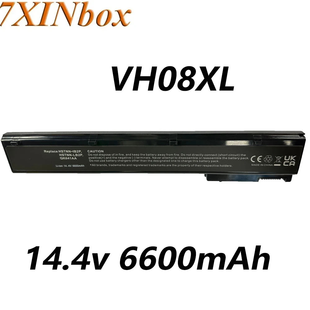 7XINbox 6600mAh 14.4V VH08XL Battery For HP EliteBook 8560w 8570w 8760w 8770w HSTNN-IB2P HSTNN-I93C 632425-001 632427-001