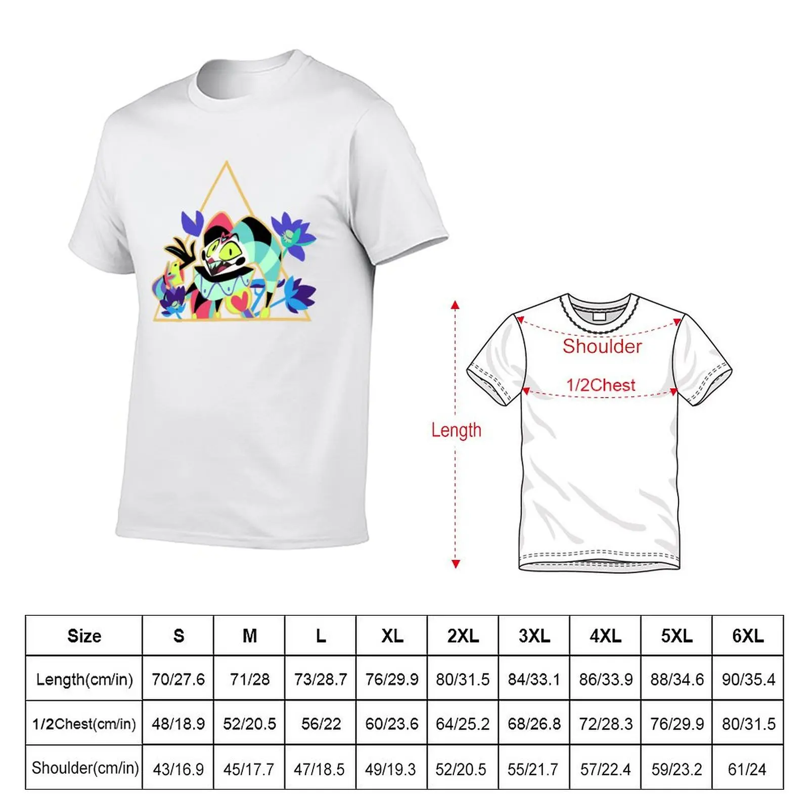 Helluva Boss - Pride Fizzarolli T-Shirt cotton graphic tees cute clothes fashion shirts anime clothes men t shirts