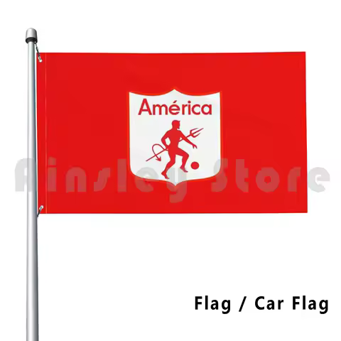 America De Cali Campe&ograve;n Del Campeonato Colombiano 2019!!!!!! Flag Car Flag Funny Am&eacute;rica De Cali La