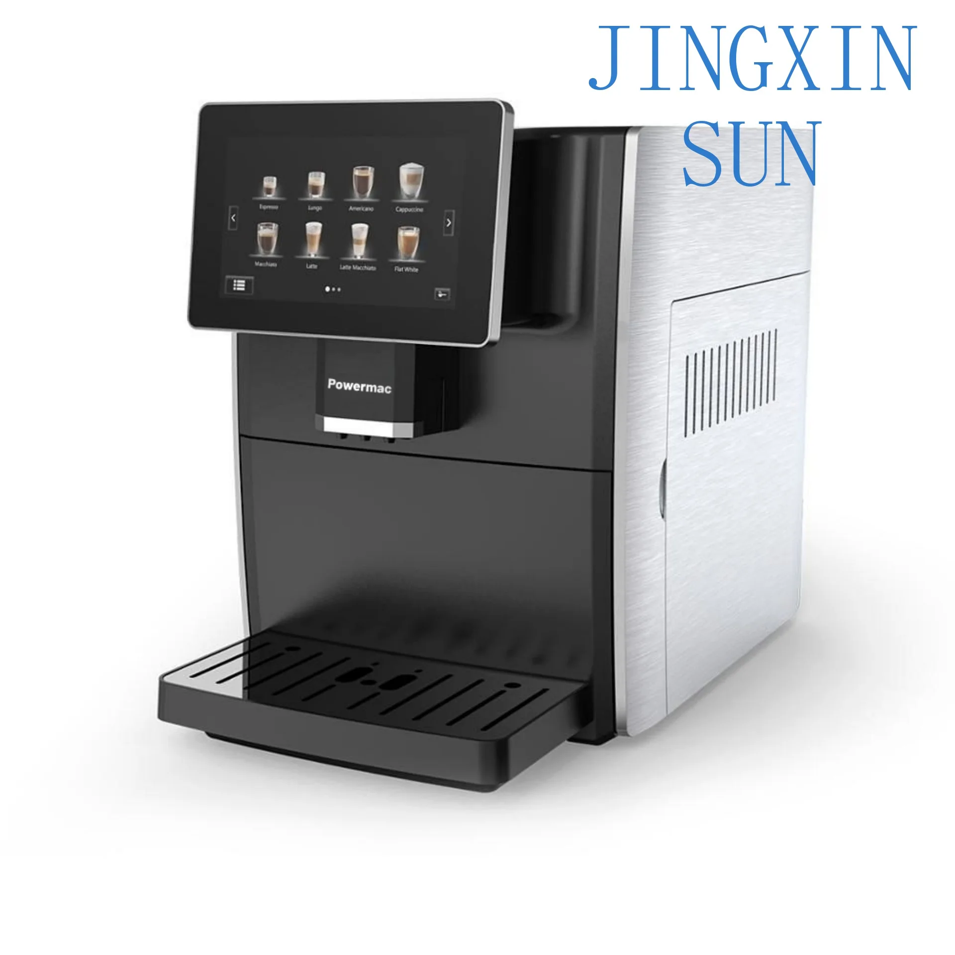 Professional Automatic Single Serve Espresso Coffee Machine for Latte Brewer Italian Stainless Steel Car Hotel Outdoor Use