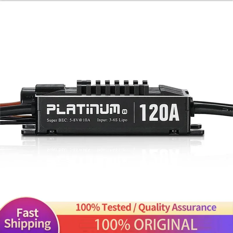 

Пустая форма Hoby Platinum Pro V4 120A 3-6S Lipo BEC, бесщеточный ESC для радиоуправляемого дрона, самолета, вертолета