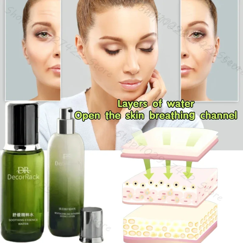 DecorRack Soothing Essence Water Moisturizing Cream Deep Hydrating Moisturizing Shrinking Pores Brightening Skin Tone