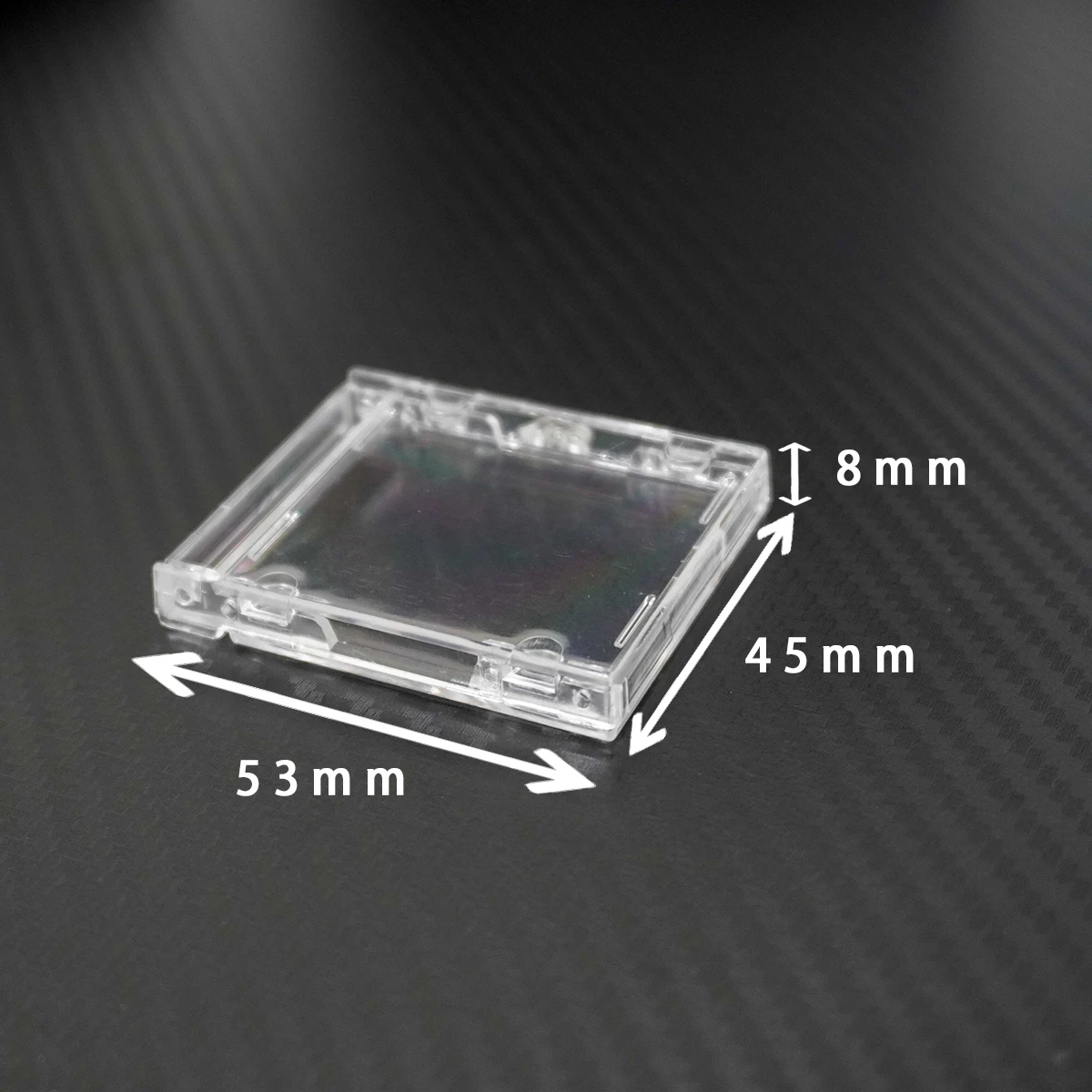 Mini Transparent  Album  Box Accessories  for DIY Keychain Pendant with NFC Music Playback