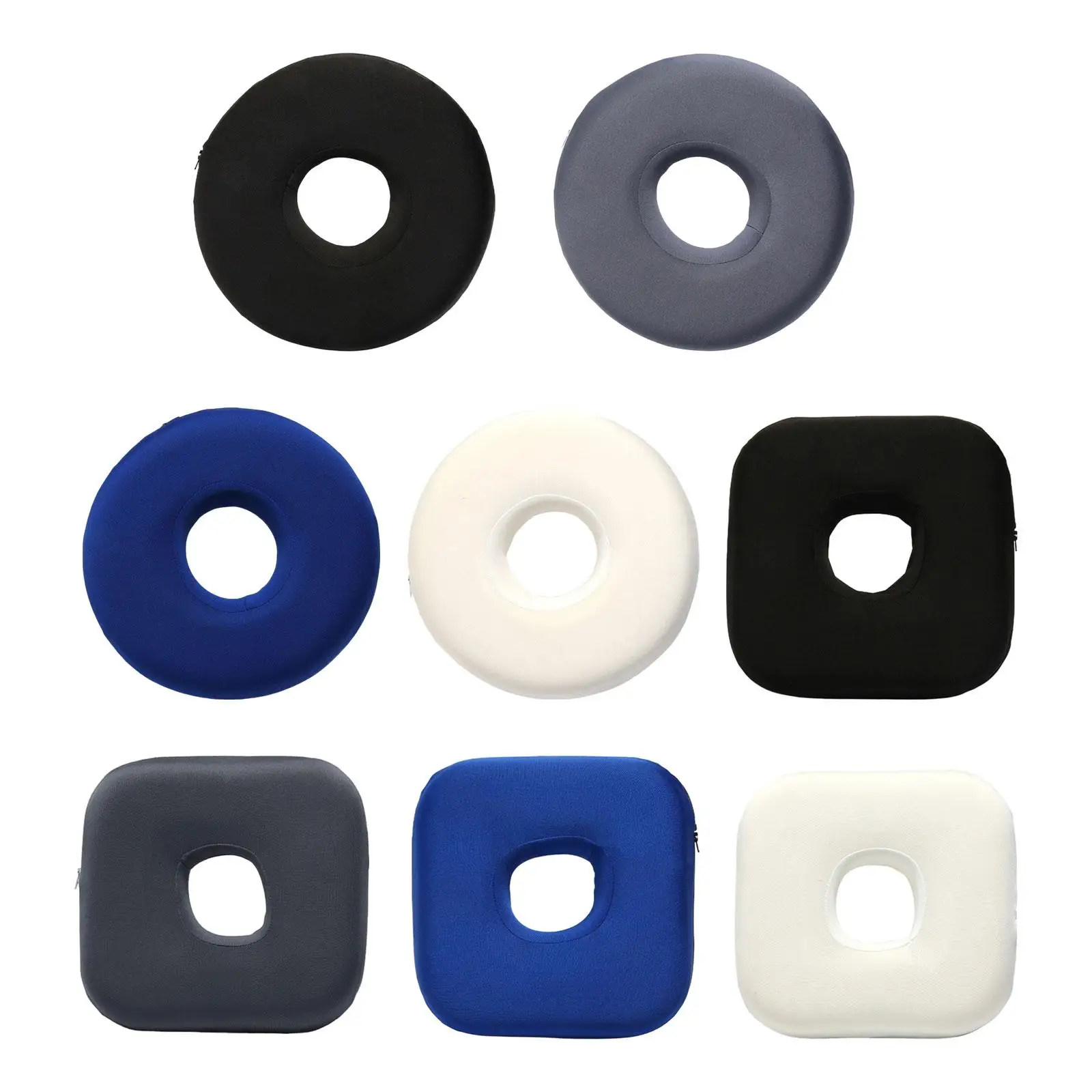 Breathable Ear Piercing Pillow with Supportive Neck Cushion Ergonomic Side Sleeper Pillow for Sleeping