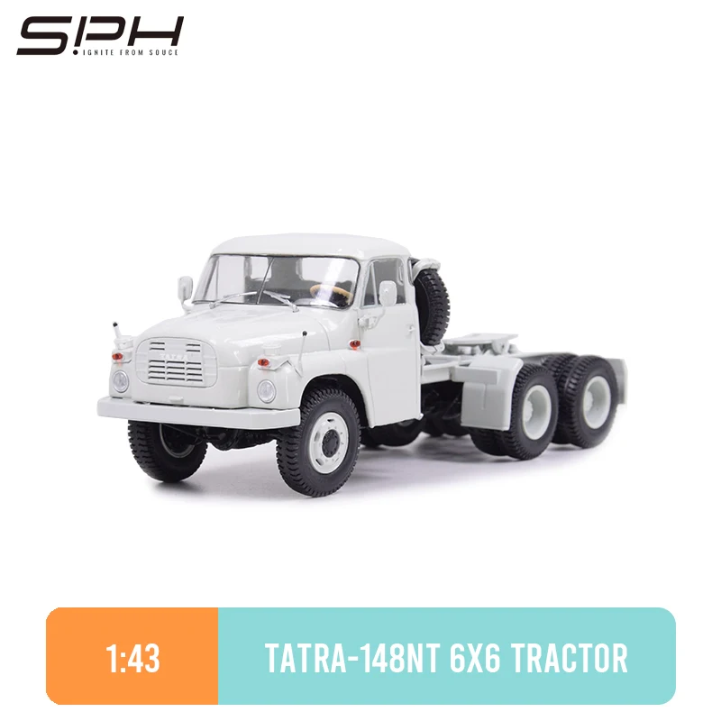 1：43 CZ 6x6 Heavy Tractor Truck TATRA-148NT Die Casting Model For Collection 103313