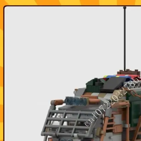 

5984PCS Crimson Pilgrim Space War Weapon MOC SpaceShip Battle Model Building Blocks Architecture DIY Education Assembly Toy Gift