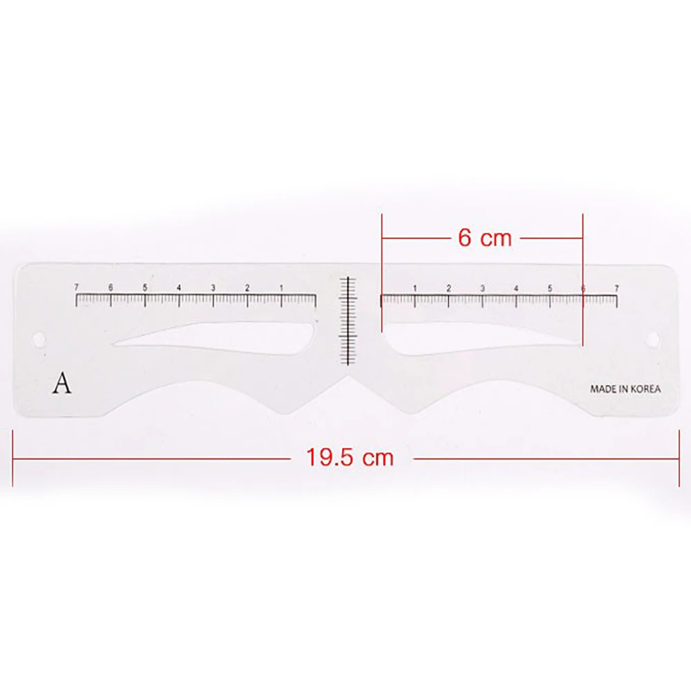 12 stuks nieuwe DIY schoonheid wenkbrauw sjabloon make-up tool wenkbrauw stencils kaart oogverzorging