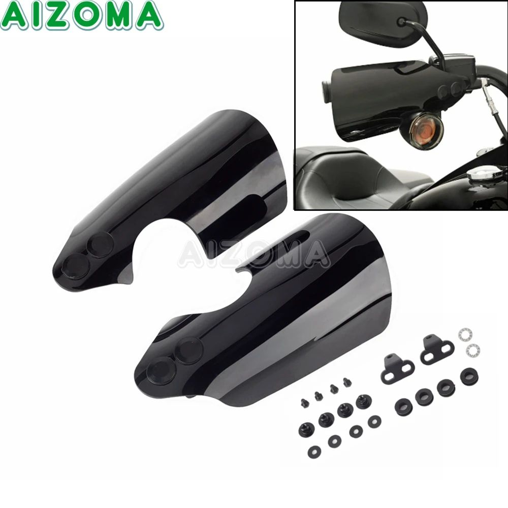 

Motorcycle Accessories Handguard Protection Cover For Harley Touring Road King Special FLHRXS Polycarbonate Hand Guard 2017-2020