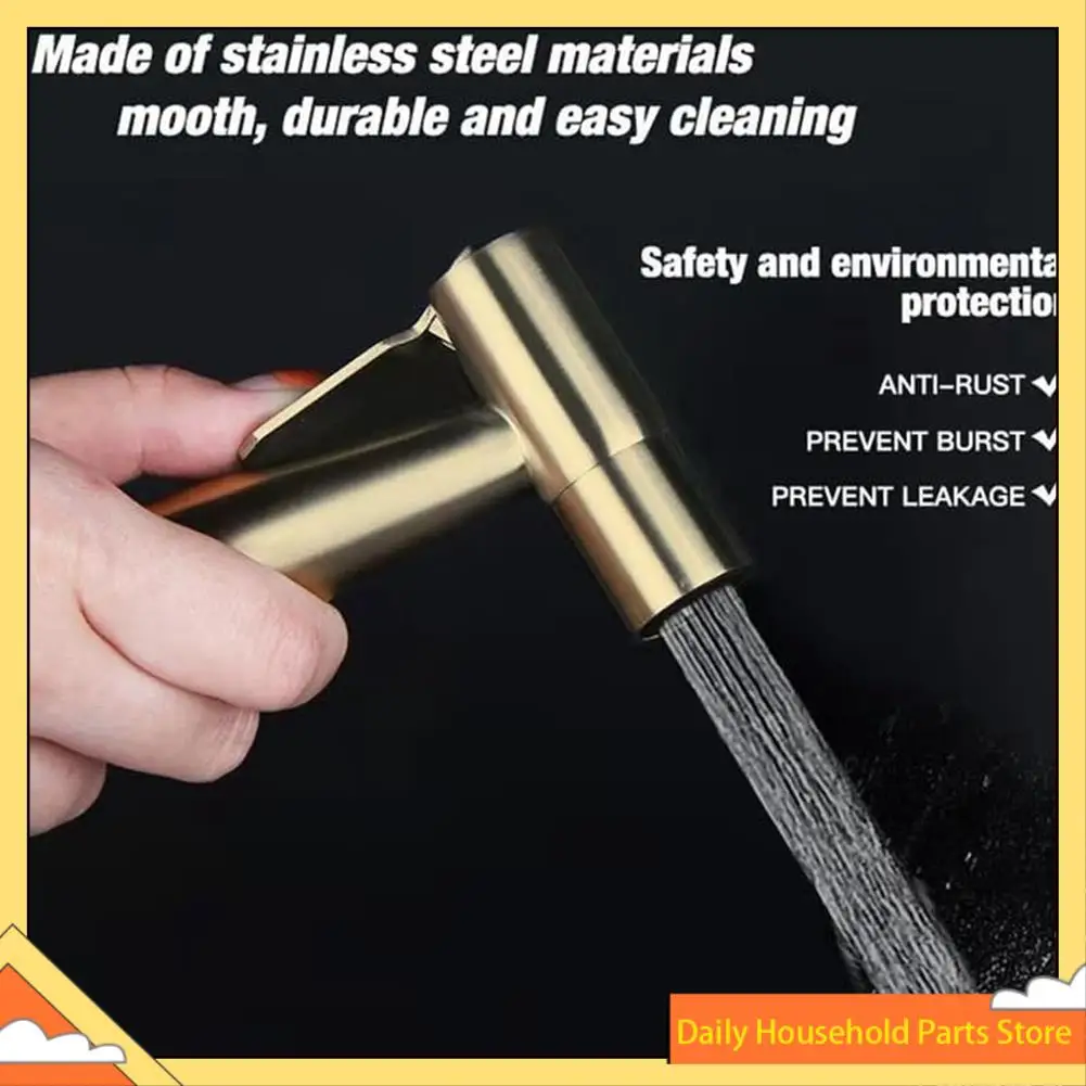 

2 шт. опрыскиватель для биде и туалета из нержавеющей стали, ручной опрыскиватель для биде, опрыскиватель для подгузников для ванной комнаты, для чистки кухонного туалета, ГОРЯЧАЯ!