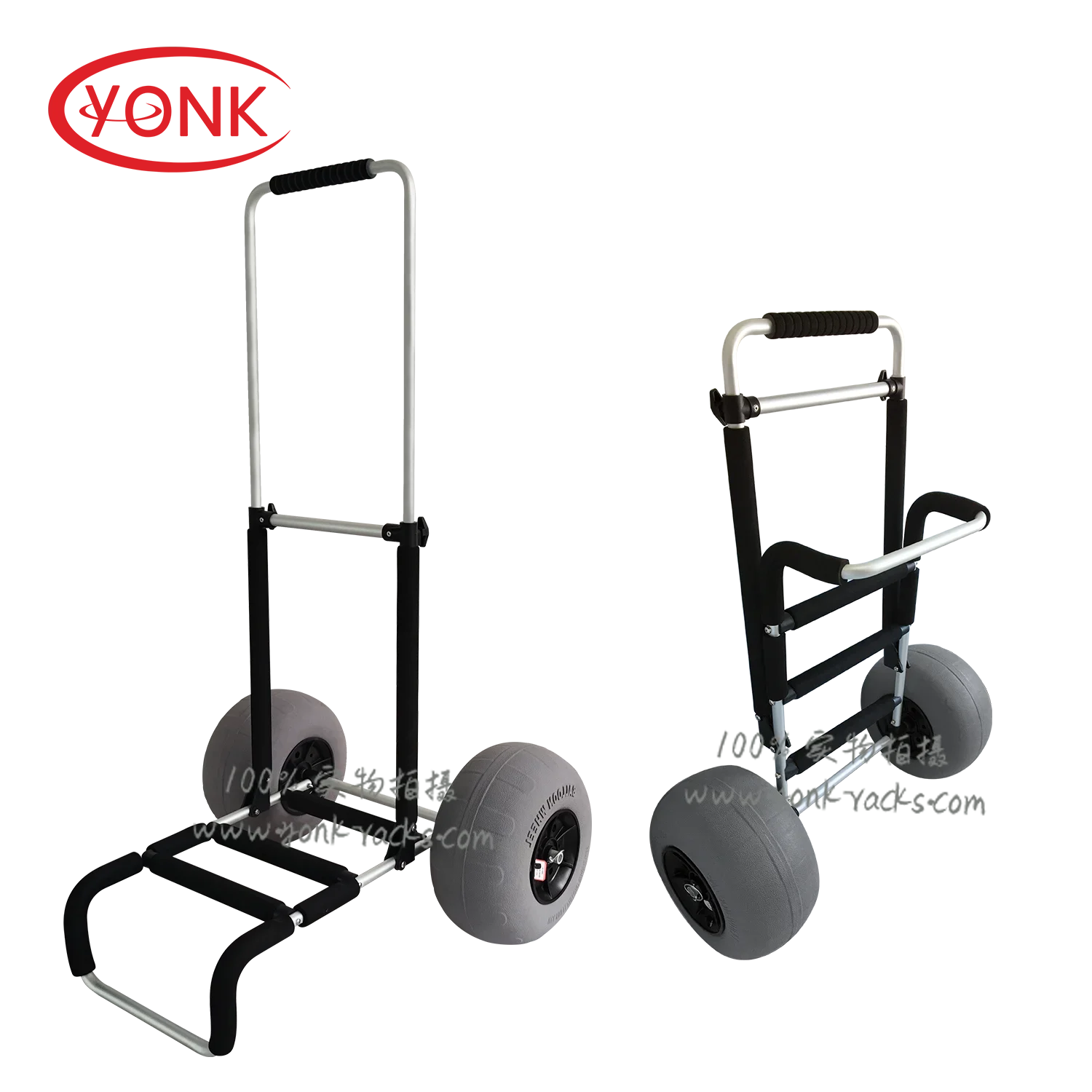 YONK NEW Tools Usage and Platform Foldable Structure sand hand trolley Beach Trolley Cart