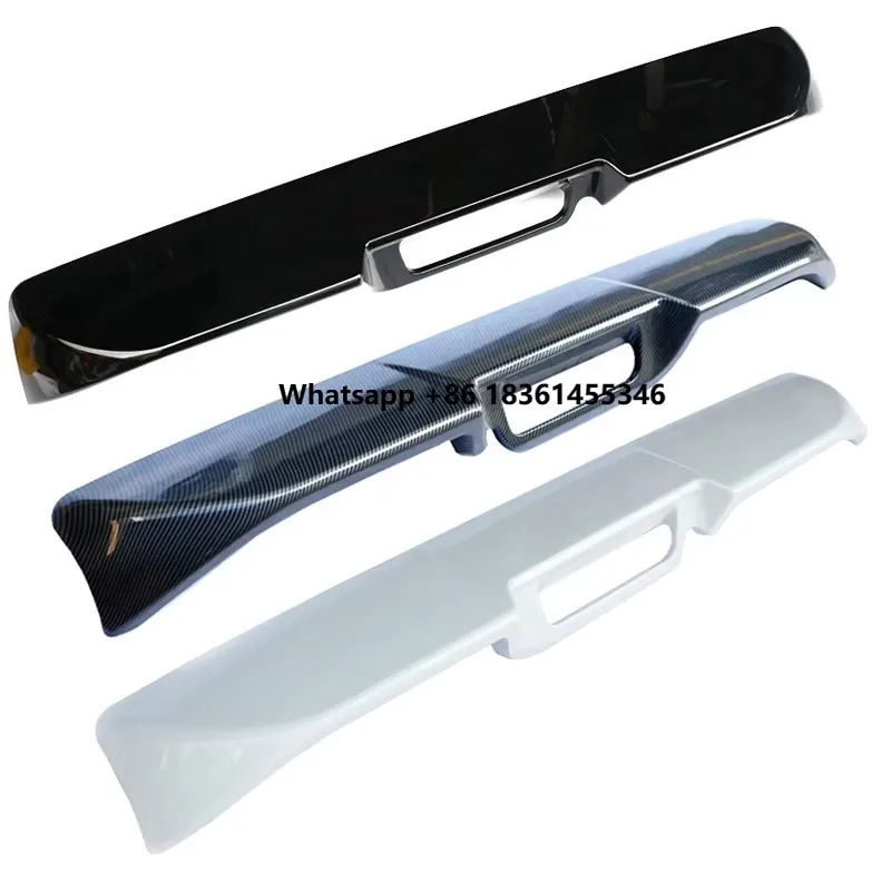 ABS Fixed-Wing Rear Spoiler Top Wing Spoiler for Cruiser Durable Car Tail Spoiler